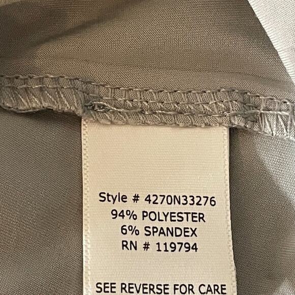 Apt. 9 Green & Blue Print Top Size Small - Picture 7 of 9